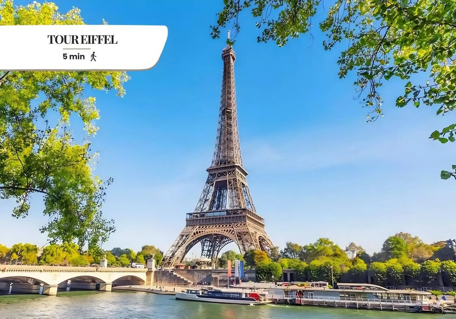 Tbs 327 - Superb Apartment With Eiffel Tower View Parijs